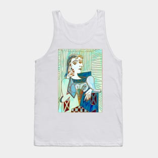 portrait cubism Tank Top